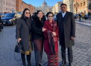 Gubernur Olly Ikut Dampingi Megawati Temui Paus Fransiskus di Vatikan