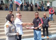 Massa Demo Deprov, Tuntut PT KNS Bayar Hak Karyawan