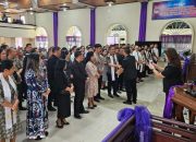 Panitia FASM Sinode GMIM Dilantik di GMIM Kakaskasen Maranatha, Ini Harapan Penatua Michael Mait