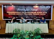 Hari Kedua Bimtek, KPU Kabupaten Kota di Sulut Terima Materi dari Ketua Bawaslu RI