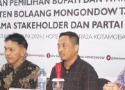 Sosialisasi Tahapan Pemilihan Bupati 2024, KPU Bolmong Sebut Pentingnya Keterlibatan Stakeholder
