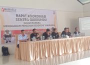 Rakor Gakkumdu, Pimpinan Bawaslu Boltim Ingatkan Jajaran Pahami Regulasi