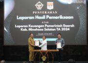 Raih WTP Ke-9 Kali Berturut-turut, Bupati Minsel Terima LHP LKPD Tahun Anggaran 2024 dari BPK-RI Perwakilan Sulut