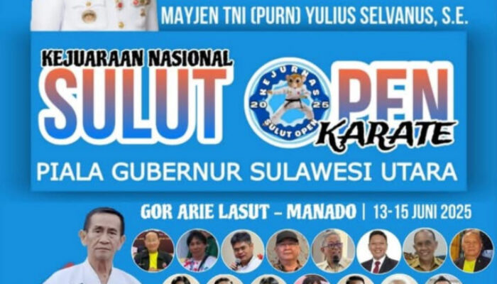 INKADO Sulut Gelar Kejurnas Karate di Manado, Momentum Mempererat Persaudaraan dan Persatuan
