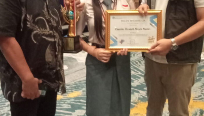 Mengenal Chantika Elizabeth Miracle Mantiri: DUTA SMA 2025 yang ‘Multitalenta’ dari Sulut