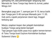 Gegara Promosikan Liburan ke Toraja, Postingan Dispar Sulut Tuai Pro Kontra, dr Devi Pastikan Ada Nilai Positif Bagi Daerah ini