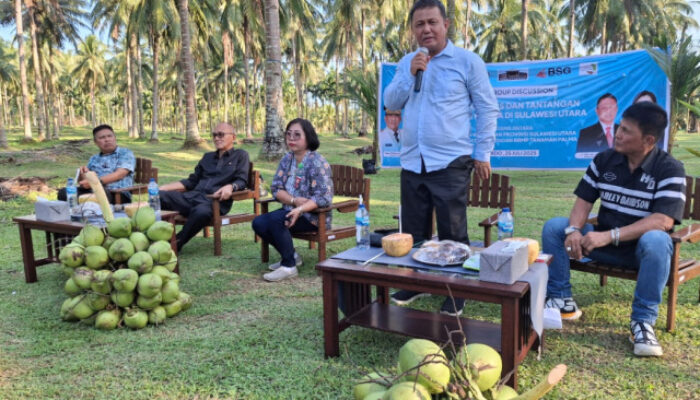 BRPM Tanaman Palma dan Pewarta Sulut Gelar FGD untuk Bangkitkan Kejayaan Kelapa