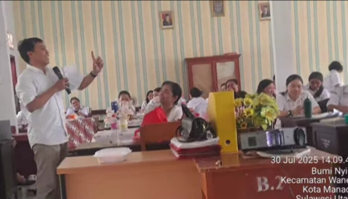 Guru-Guru Berbagi Ilmu, SMK Negeri 6 Manado Pacu Inovasi Pendidikan dengan Pelatihan Deep Learning