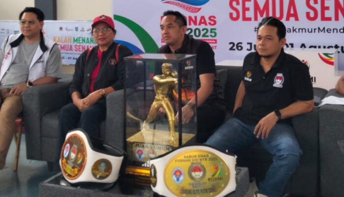 Sulut Raih 29 Medali di FORNAS VIII NTB 2025, Finis di Peringkat 17 Nasional