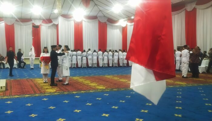 Paskibraka Manado 2025 Resmi Dikukuhkan, Andrei Angouw Pesan: Jadilah Petarung dan Teladan Masyarakat!