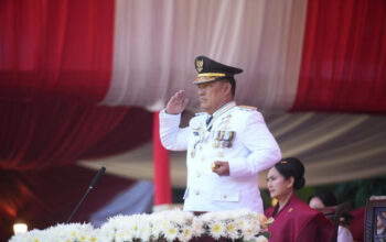 Upacara Peringatan Detik-detik Proklamasi HUT ke-80 RI di Sulut Berlangsung Khidmat