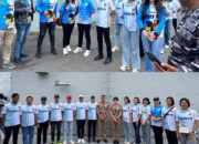 Paskibraka Sulut Ikuti ‘Open Visit’ ke Taruna AAL di KRI Semarang