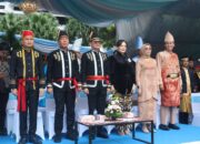 Bupati dan Wabup Minsel Hadiri Upacara HUT ke-61 Provinsi Sulut