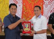 Perkuat Silaturahmi dan Kerja Sama, Wali Kota Kotamobagu Terima Kunjungan Bupati Halmahera Timur