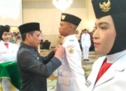 Wali Kota Kotamobagu Kukuhkan 36 Anggota Paskibraka, Siap Kibarkan Sang Merah Putih di HUT RI ke-80