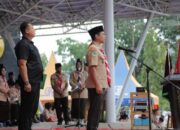 Wali Kota Kotamobagu Pimpin Upacara Hari Gerakan Pramuka ke-64, Terima Lencana Pancawarsa III