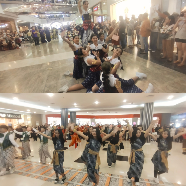 #MenaridiMall serentak di 11 kota Indonesia. Termasuk di Manado