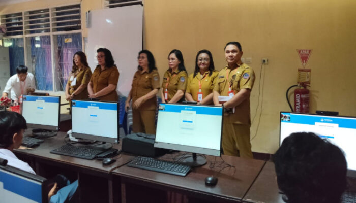 SMKN 1 Manado Gelar TKA, Diikuti 321 Peserta