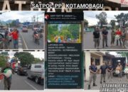 Lindungi Keselamatan Anak, Satpol PP Kotamobagu Tertibkan Badut di Bawah Umur di Perempatan Molinow