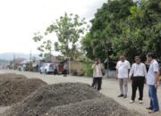 Wali Kota Weny Gaib Tinjau Perbaikan Jalan A. P. Mokoginta, Akses Upai–Pontodon–Bilalang Mulai Dibangun