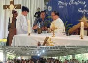 Virtus, Scientia, Peritia! Semangat ‘Familia’ Bergema di Misa Awal Tahun SMKS Katolik Santa Familia Tomohon