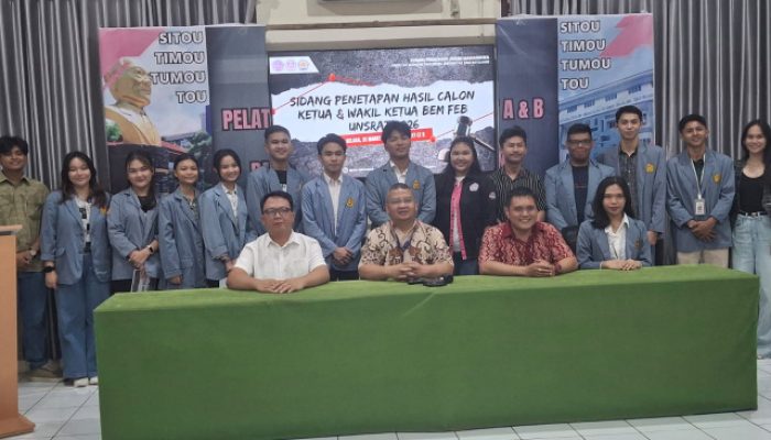 Sidang Penetapan Hasil Pemilihan Ketua dan Wakil Ketua BEM FEB Unsrat: Bukan Sekadar Organisasi, Tapi Belajar Harmoni dan Manajemen