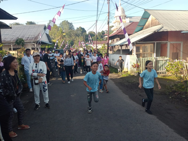 Pembukaan kegiatan H2RG Jemaat GMIM Eben Haezer Ranomerut