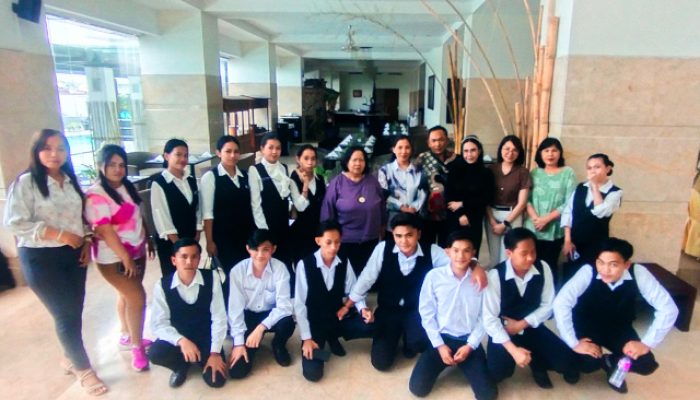SMKN 6 Manado Gelar UKK di Sintesa Peninsula Hotel, Siswa Diuji Langsung Praktisi