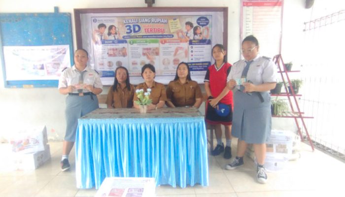 SMAN 2 Tondano Tanamkan Cinta Tanah Air dan Literasi Keuangan Lewat Program “Kenali Rupiah”