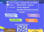 Temu Alumni Fakultas Pertanian UNSRAT Diundur ke 5 Juni 2026, Panitia Sediakan Pendaftaran Online
