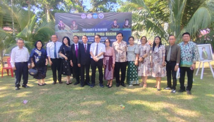 Empat Guru Besar Baru Faperta Unsrat Dikukuhkan Prof. Dedie Tooy: Ini Dorongan untuk Ketahanan Pangan dan Green Economy