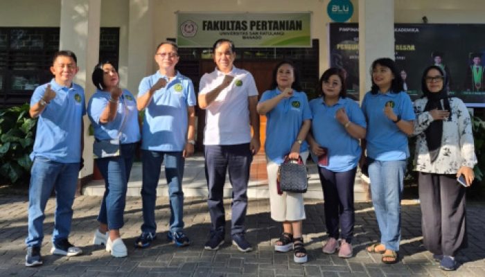 “Semakin Maju Bermakna”, Prof Dedie Tooy Ziarah ke Makam Mantan Dekan Faperta Unsrat