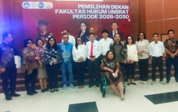 Prof Jacobus Ronald Mawuntu Dekan FH Unsrat Periode 2026-2030, Rencanakan Pendirian Program Profesi Kenotariatan