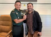 Panitia Festival Bantik dan Peringatan Gugurnya Pahlawan Robert Wolter Mongisidi Audiensi dengan Kazidam XIII/Merdeka