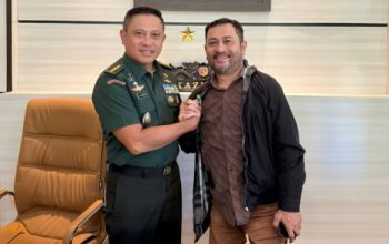Panitia Festival Bantik dan Peringatan Gugurnya Pahlawan Robert Wolter Mongisidi Audiensi dengan Kazidam XIII/Merdeka