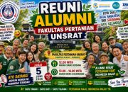 FAPERTA UNSRAT Gelar Temu Alumni dengan Konsep Back to Campus dalam Rangka Dies Natalis ke-66